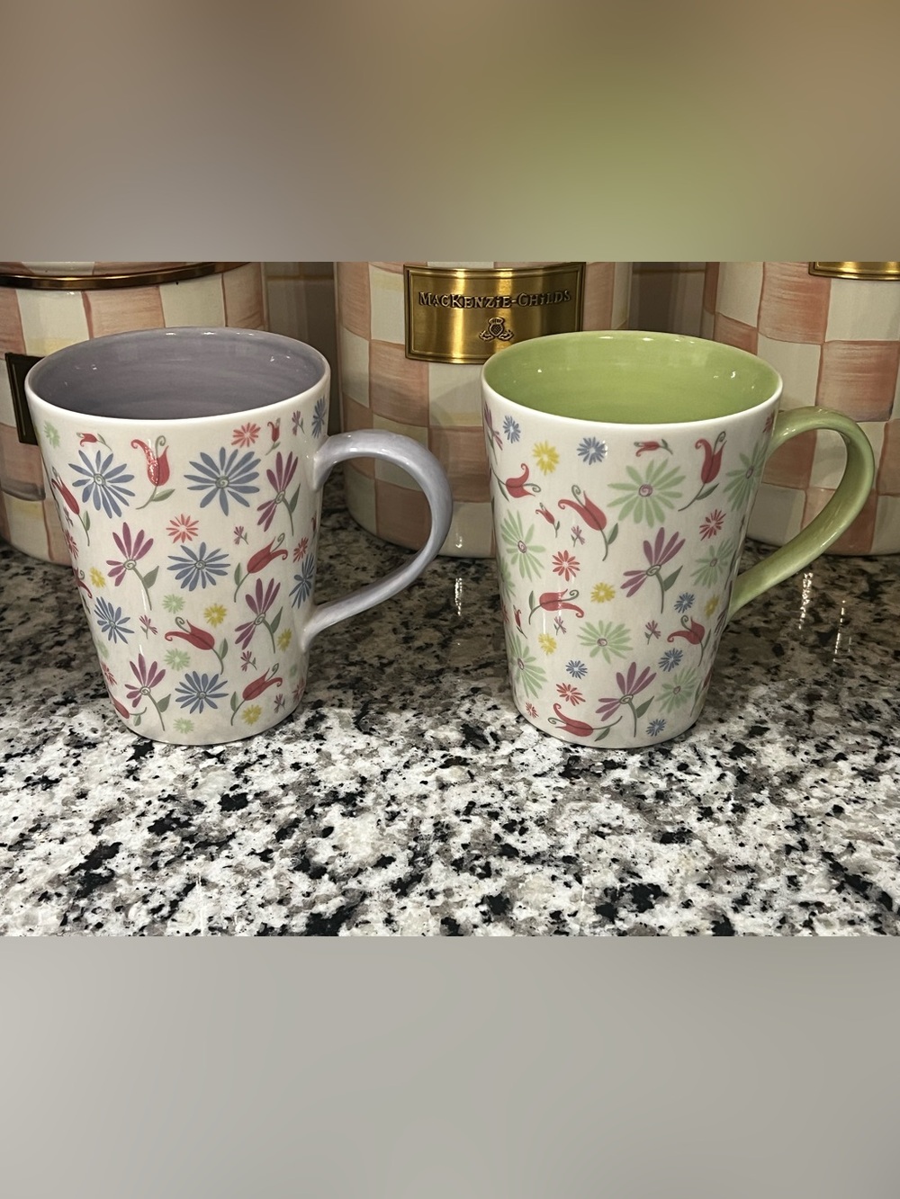 Set of two Starbucks coffee mugs